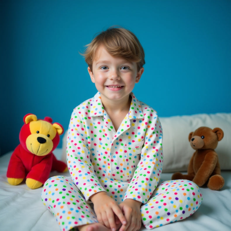 Multicolor polka spots - Night Wear