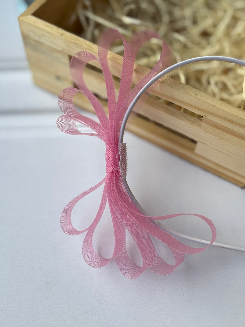 Pink Bow Hairband