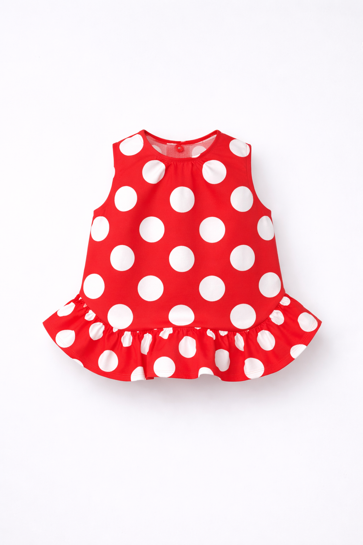 The Cherry Pop Peplum Co-ord Set