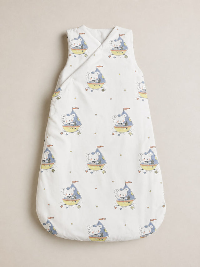 Sailboat Bamboo Baby Sleeping Bag