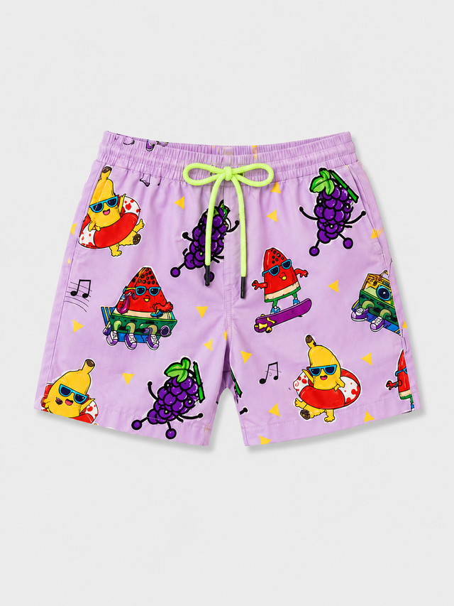Boy wearing Anaario Skate Fruit Shorts