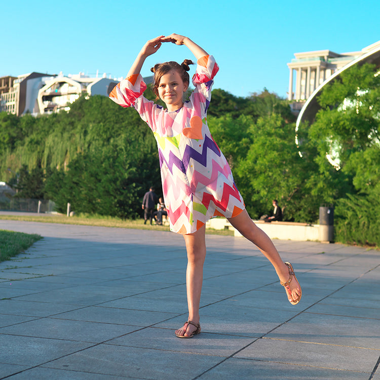 Girl wearing Anaario Sugar Rush Dress
