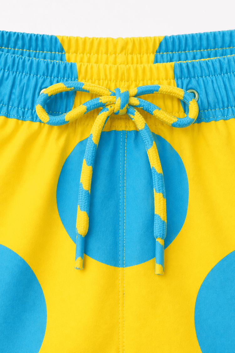 Boy wearing Anaario Sunshine Pop Pocket Shirt Set