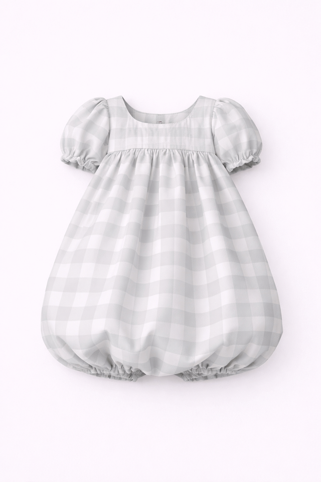 Girl wearing Anaario Gingham Dreams Dress