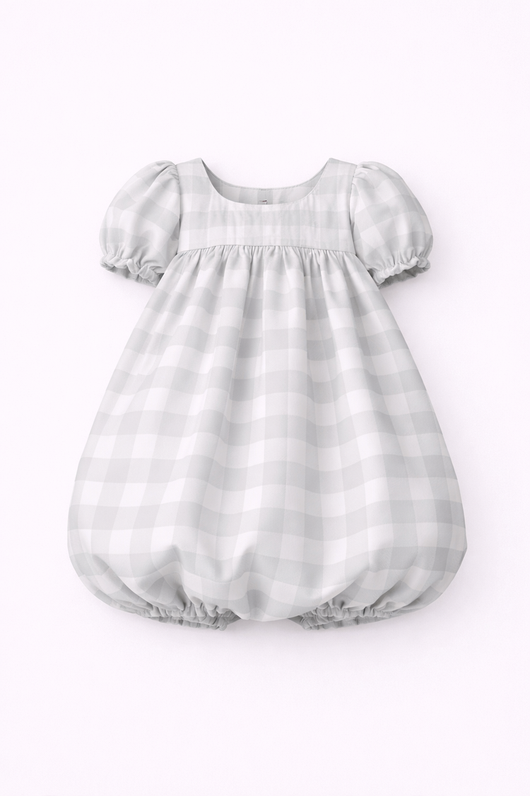 Girl wearing Anaario Gingham Dreams Dress