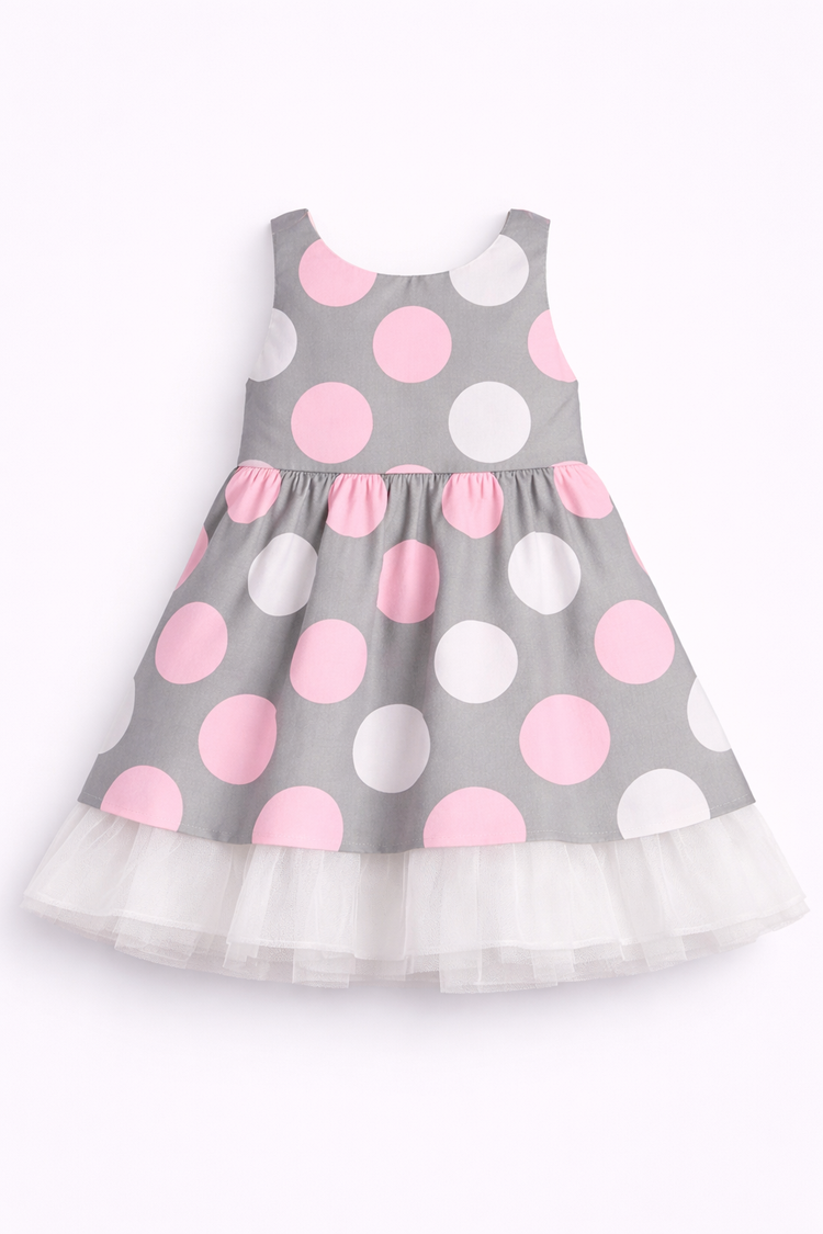 Girl wearing Anaario Pink Sorbet Dress