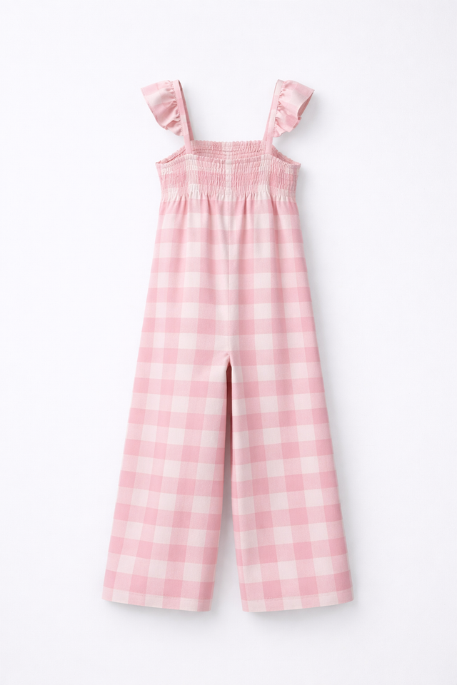 Girl wearing Anaario Strawberry Soda Jumpsuit