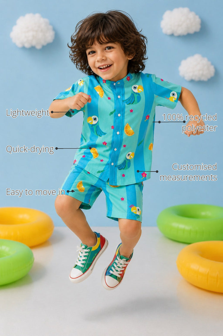 Parrot Boys' Co-ord Set features