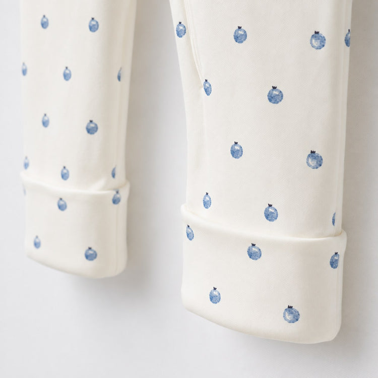 Woodland Bunny bamboo cotton baby sleepsuit — bamboo cotton onesie romper flatlay