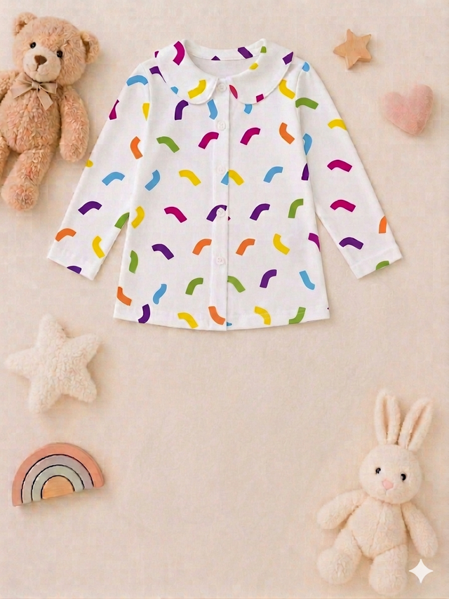 Multicolored wriggly beans