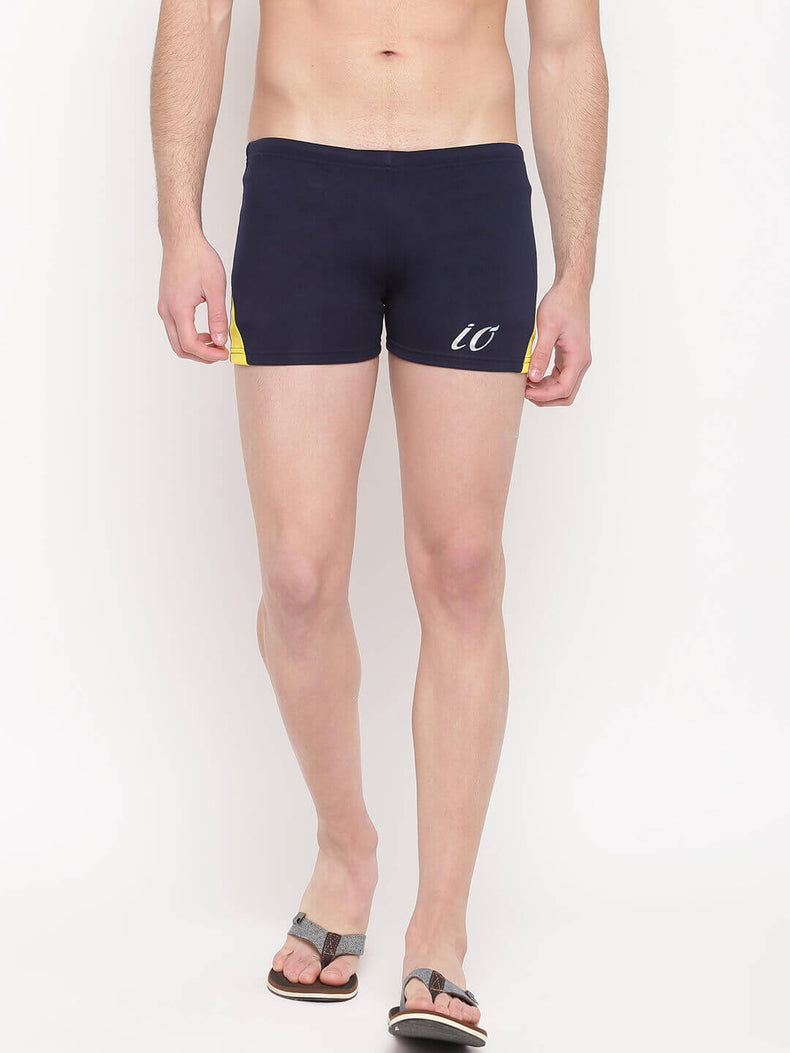 Navy-Yellow Aquashorts