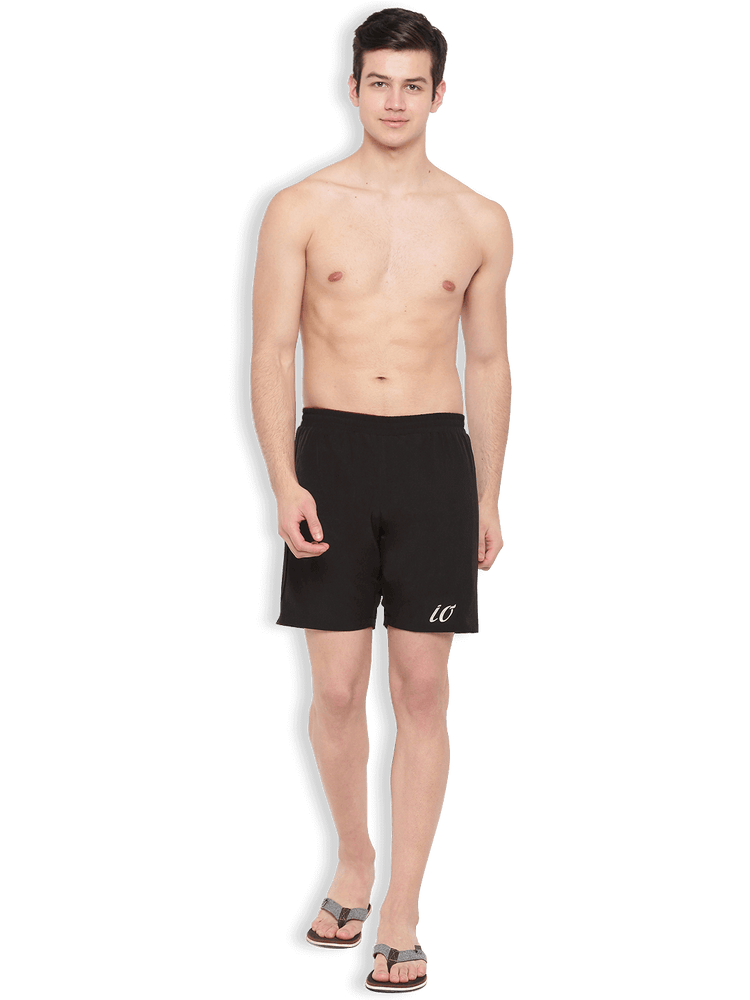 Maroon & Black Reversible Shorts