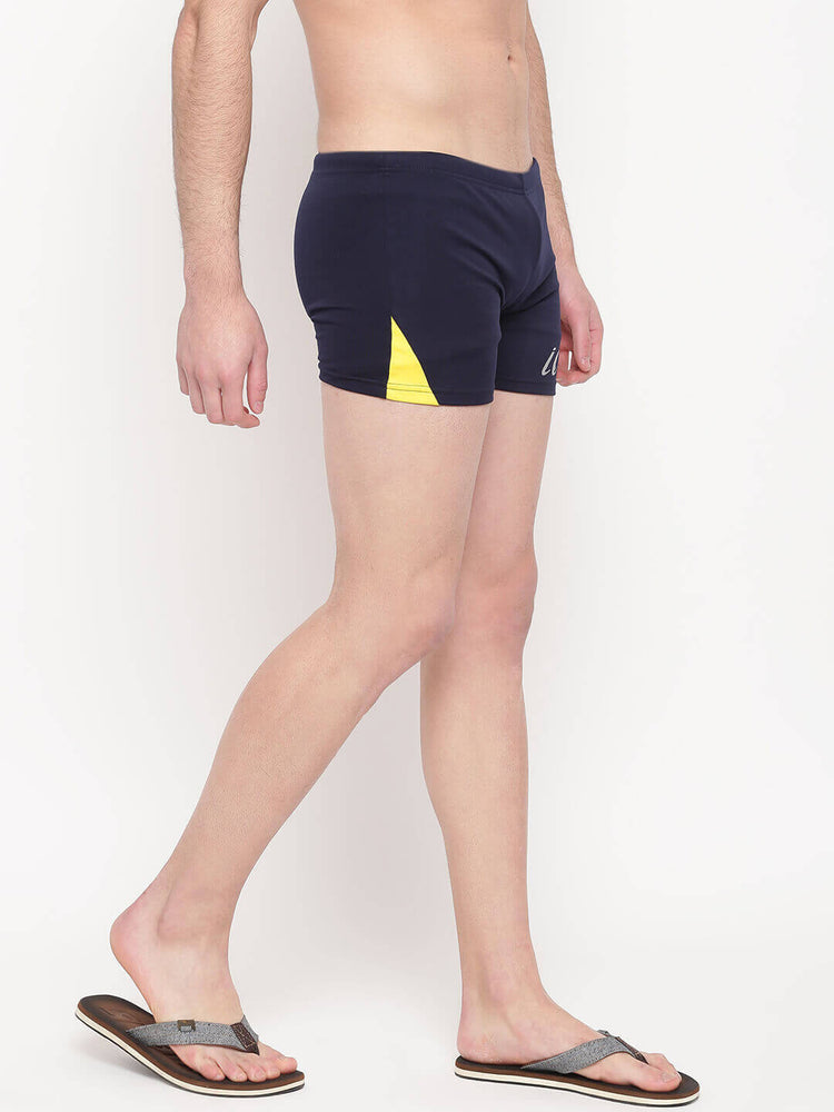 Navy-Yellow Aquashorts