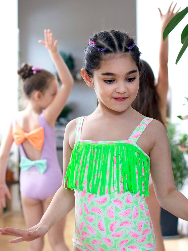 Fluorescent Watermelon One Piece