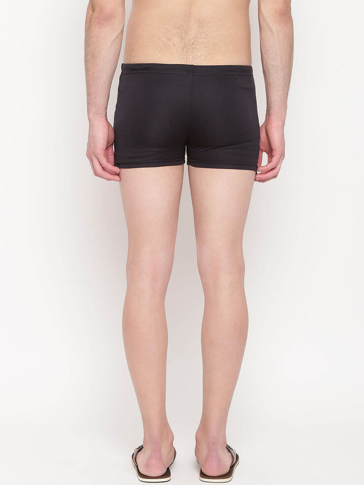 Black-Aqua Aquashorts