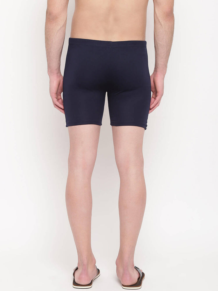 Navy-Aqua Jammers