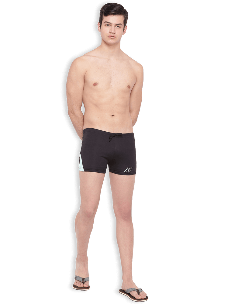 Black-Aqua Aquashorts