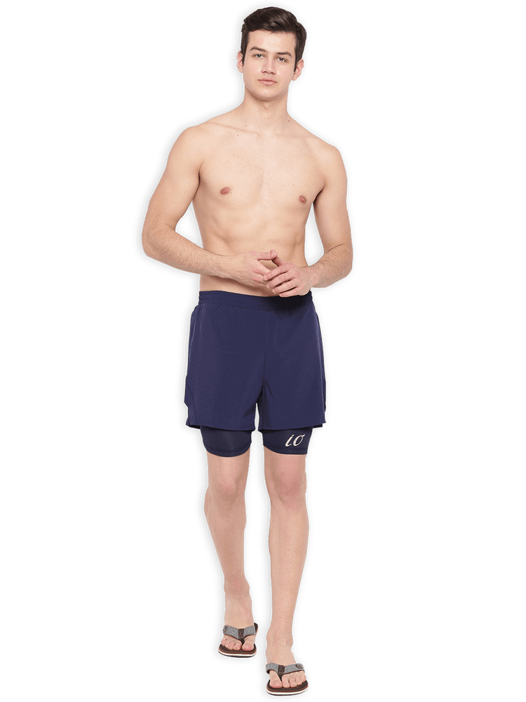 Navy Shorts with Jammers