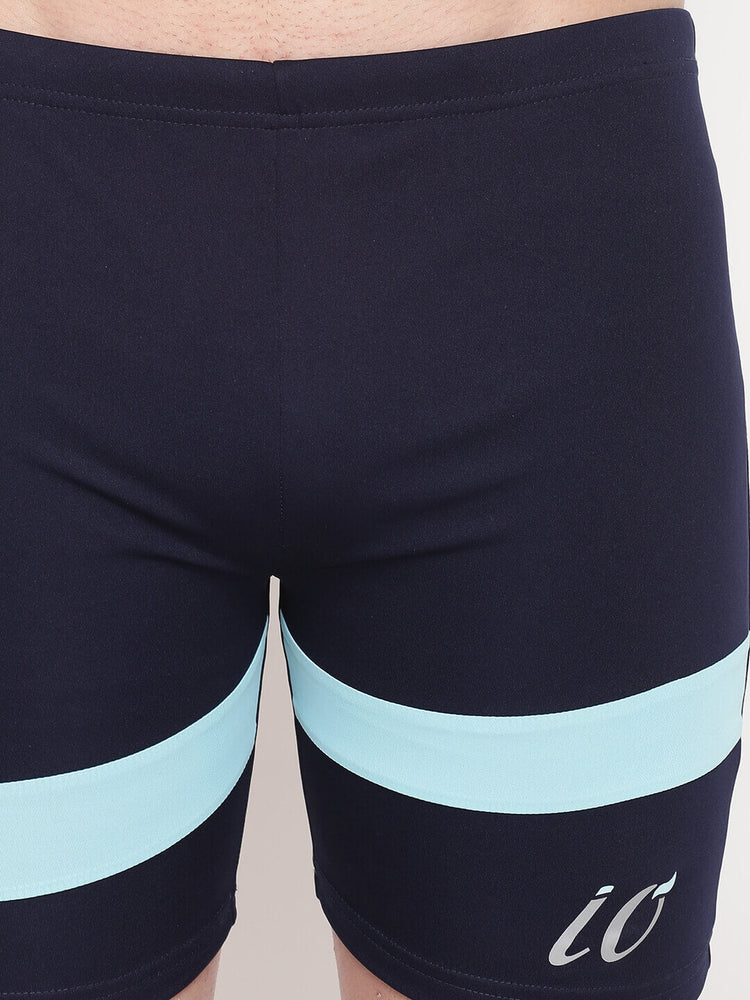Navy-Aqua Jammers