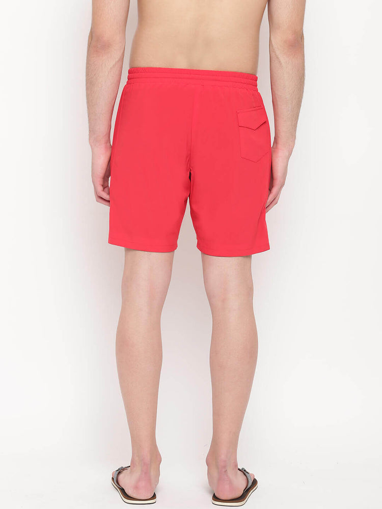 Navy & Red Reversible Shorts