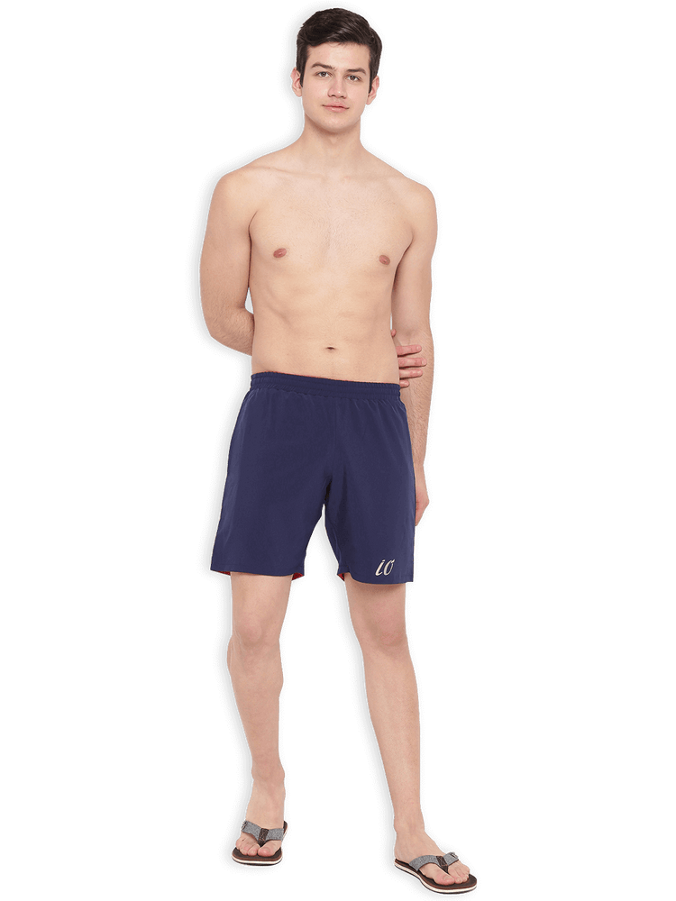 Navy & Red Reversible Shorts