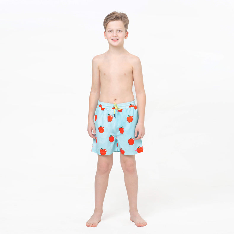 Blue Crisp Apples Fun in the Sun Shorts