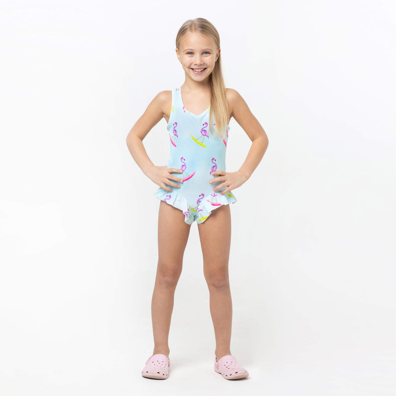 Flamingos Surf_s Up Caribbean Dream Maillots