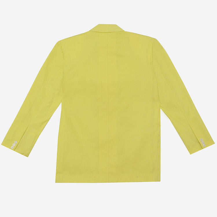 Gentleman Blazer-Yellow