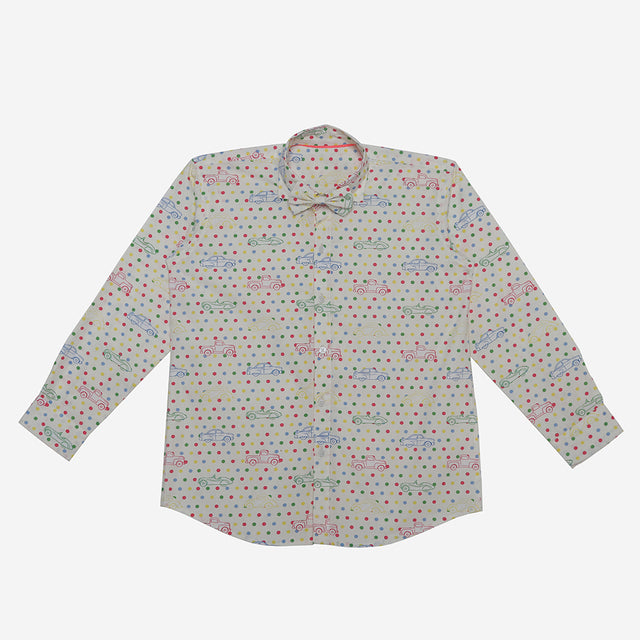 Polka Cars- Classique Shirt