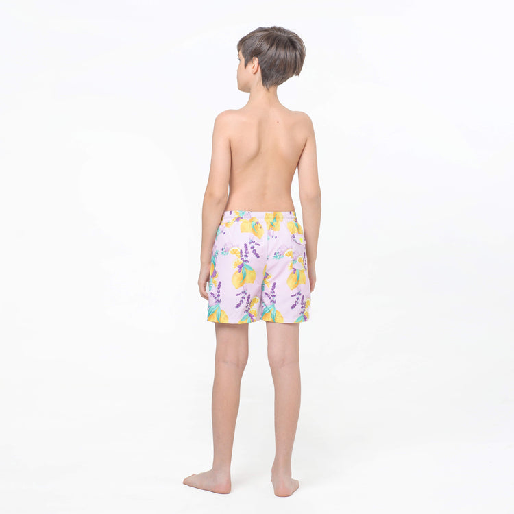 Lemons and Lavender Fun in the Sun Shorts