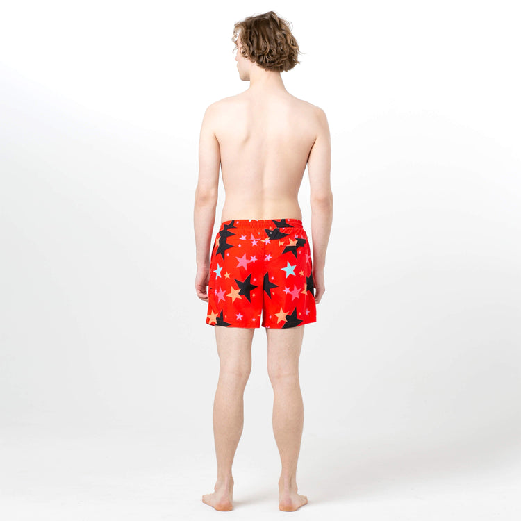 Multicolored Stars Fun in the Sun Shorts