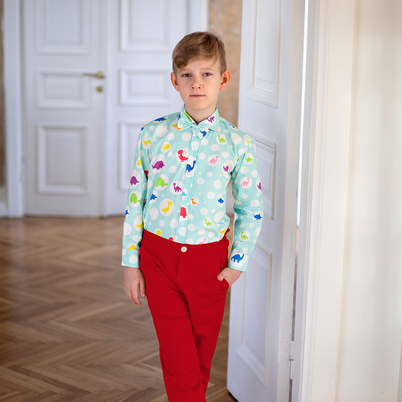 Coco Trousers-Red