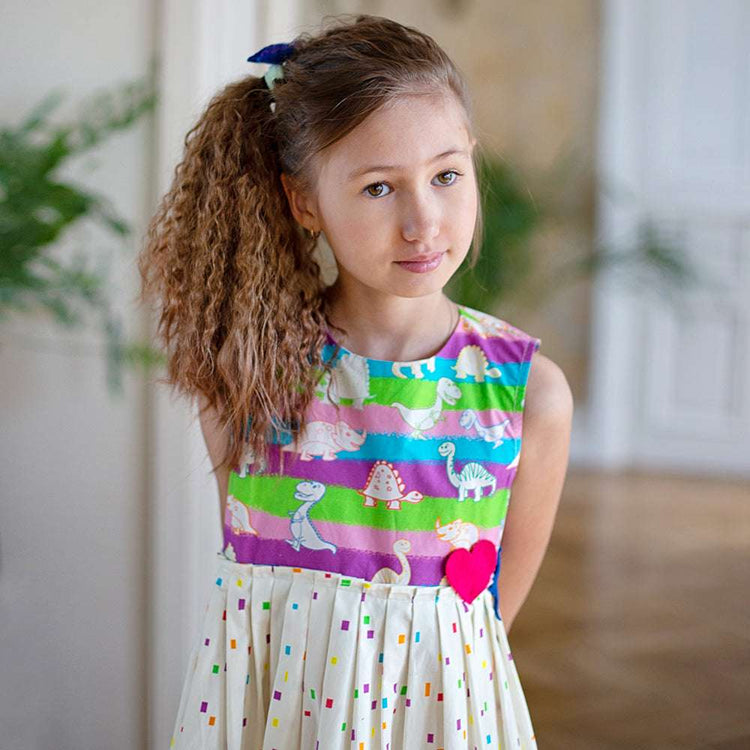 Girl wearing Anaario Magic Dust Dress