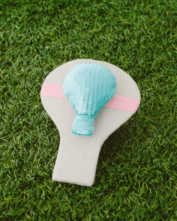 Anaario Parachute Hair Ties, Light Blue hair tie for kids
