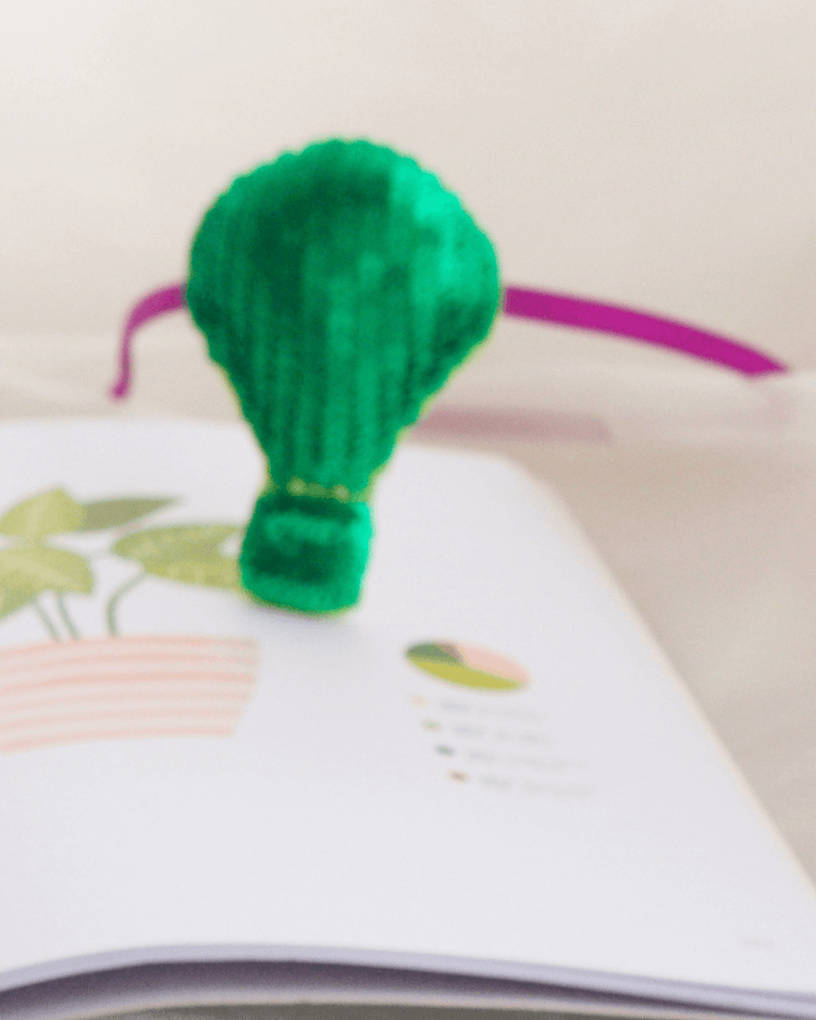 Anaario Parachute Hairband, Green hairband for kids