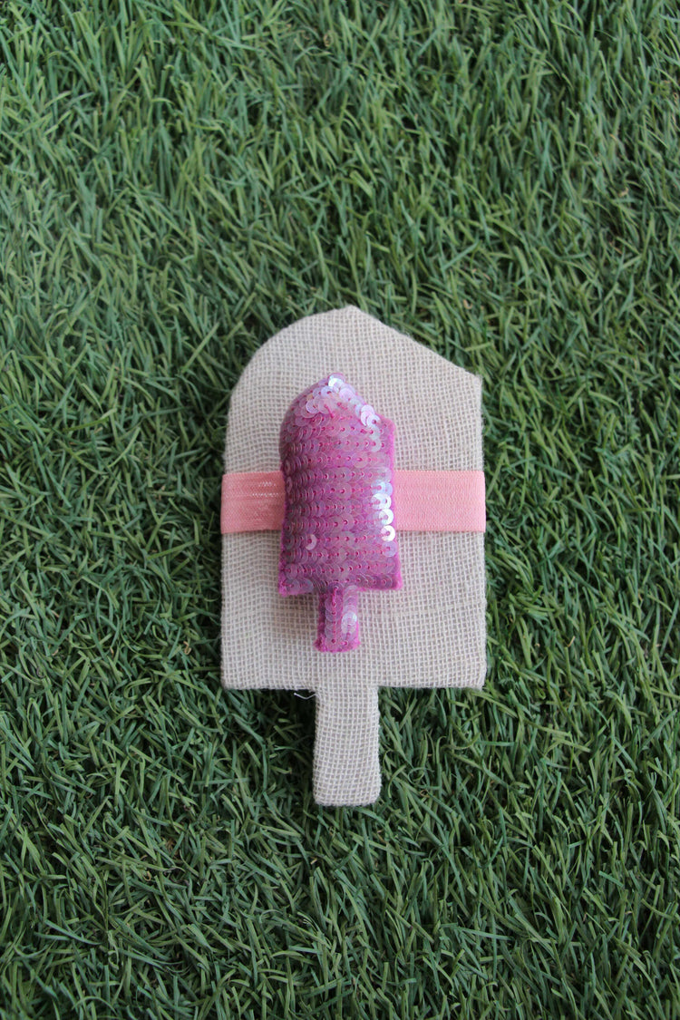 Anaario Popsicle Hair Ties, Purple hair tie for kids