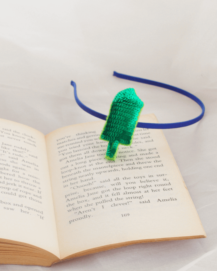 Anaario Popsicle Hairband, Green hairband for kids