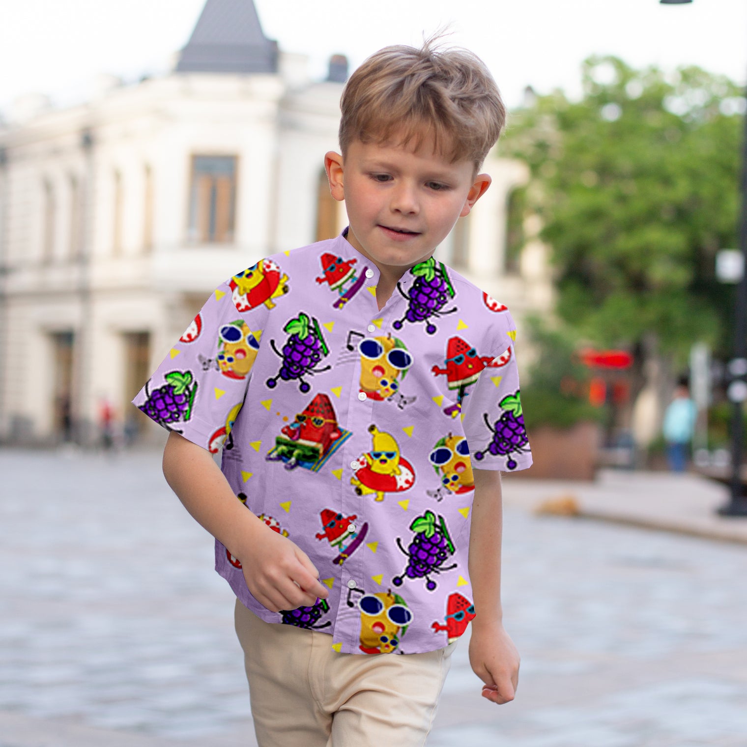 Tropic Classique Shirt (Fruity surf party)