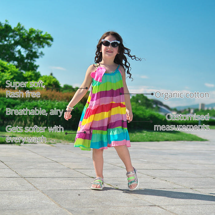 Moon River Girls' Dress features