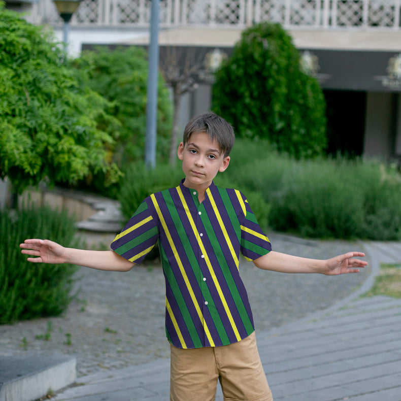 Tropic Classique Shirt (Sideway stripes)