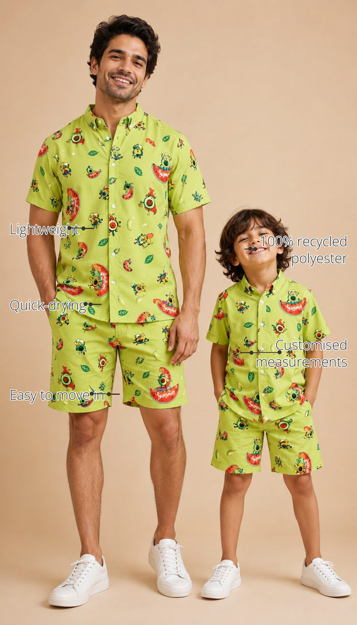 Avocado Boys' Co-ord Set features