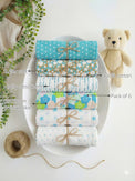 Baby Cotton Napkins (Set of 6) features