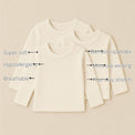 Boys Full Sleeves Bamboo Vest (Pack of 3) features
