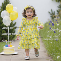 The Lemon-Drop Girls' Raindress features