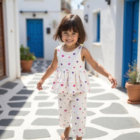 Pink Hearts Co-ord Set