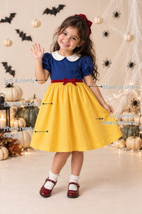 Snow White Girls' Costume features