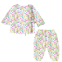 Multicolor polka spots