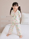 Pastel Alphabets Girls' Night Suit features