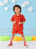 Red Polka Boys' Co-ord Set features