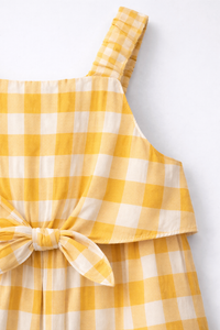 The Honeybee Checker Jumpsuit